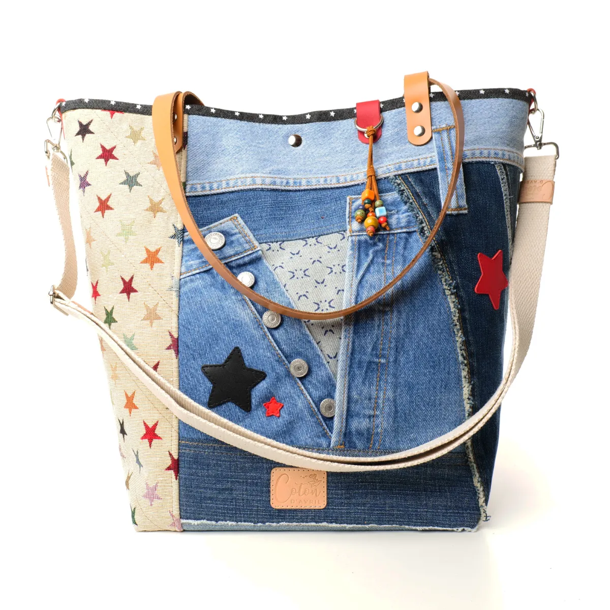 Sac cabas Coton d'Avril NORETTE EDITION Jean