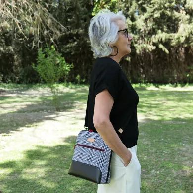 Sac à main Coton d'Avril NAÏS Madame