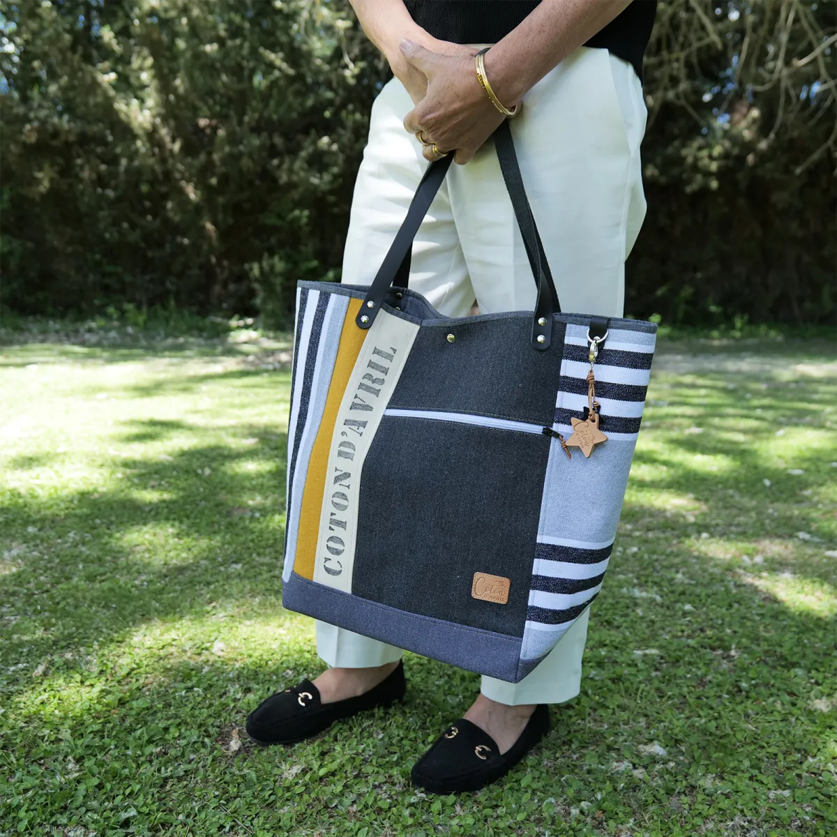 Sac grand cabas GARANCE Ocre