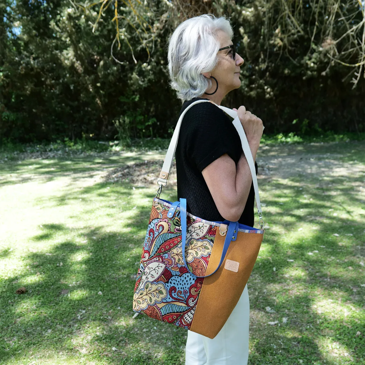 Sac cabas Coton d'Avril NORETTE Charmille
