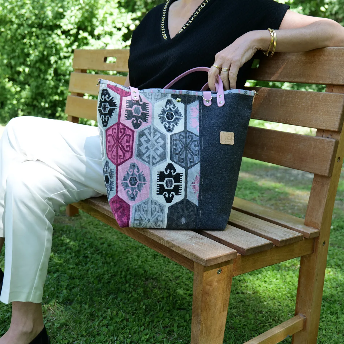 Sac cabas Coton d'Avril NORETTE Etnik