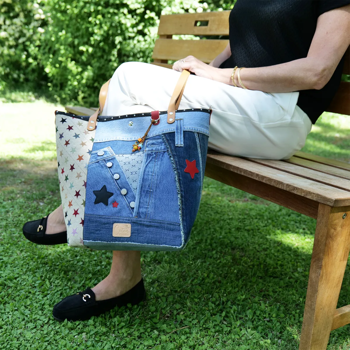 Sac cabas Coton d'Avril NORETTE EDITION Jean