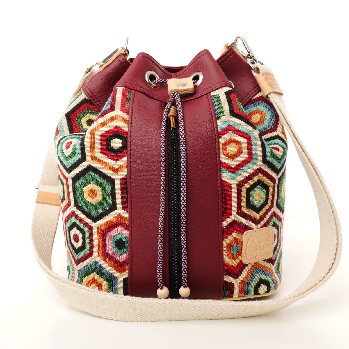 Sac seau Coton d'Avril Angèle Hexagone
