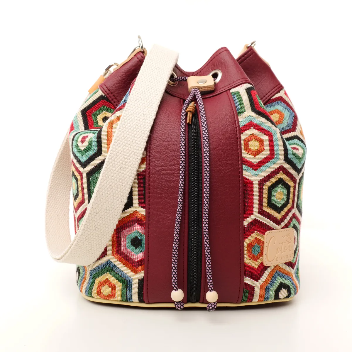 Sac seau Coton d'Avril Angèle Hexagone