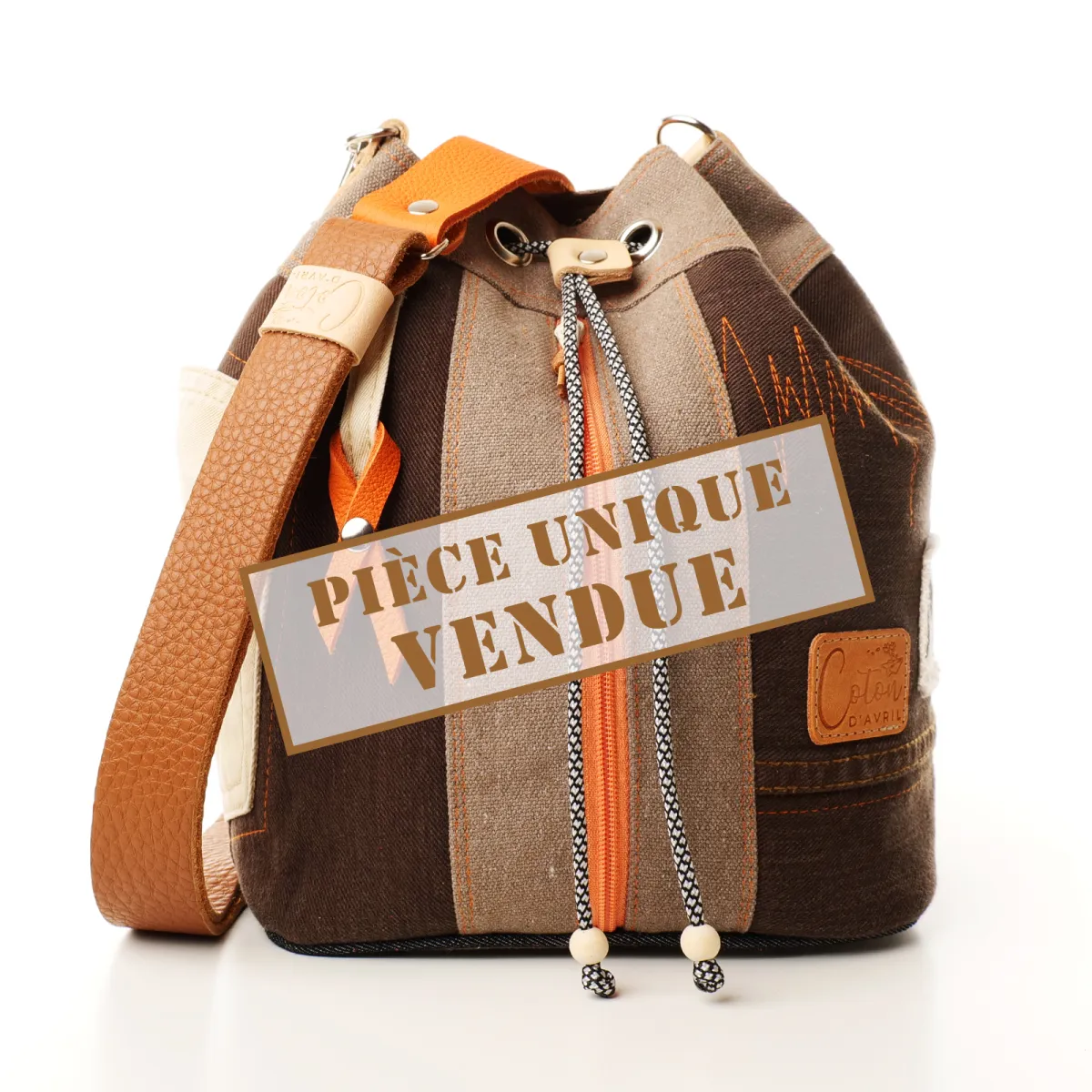 Sac seau Coton d'Avril ANGELE EDITION Nord