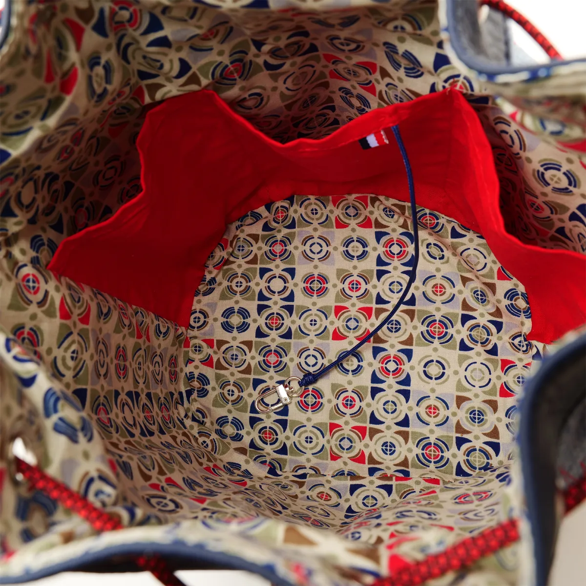 Sac seau Coton d'Avril Jean bleu EDITION