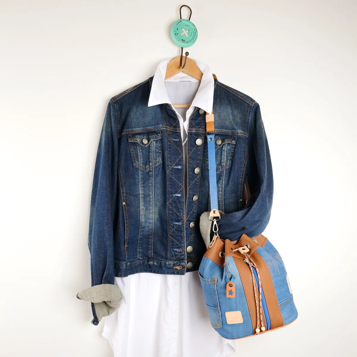 Sac seau Coton d'Avril Jean OUEST EDITION