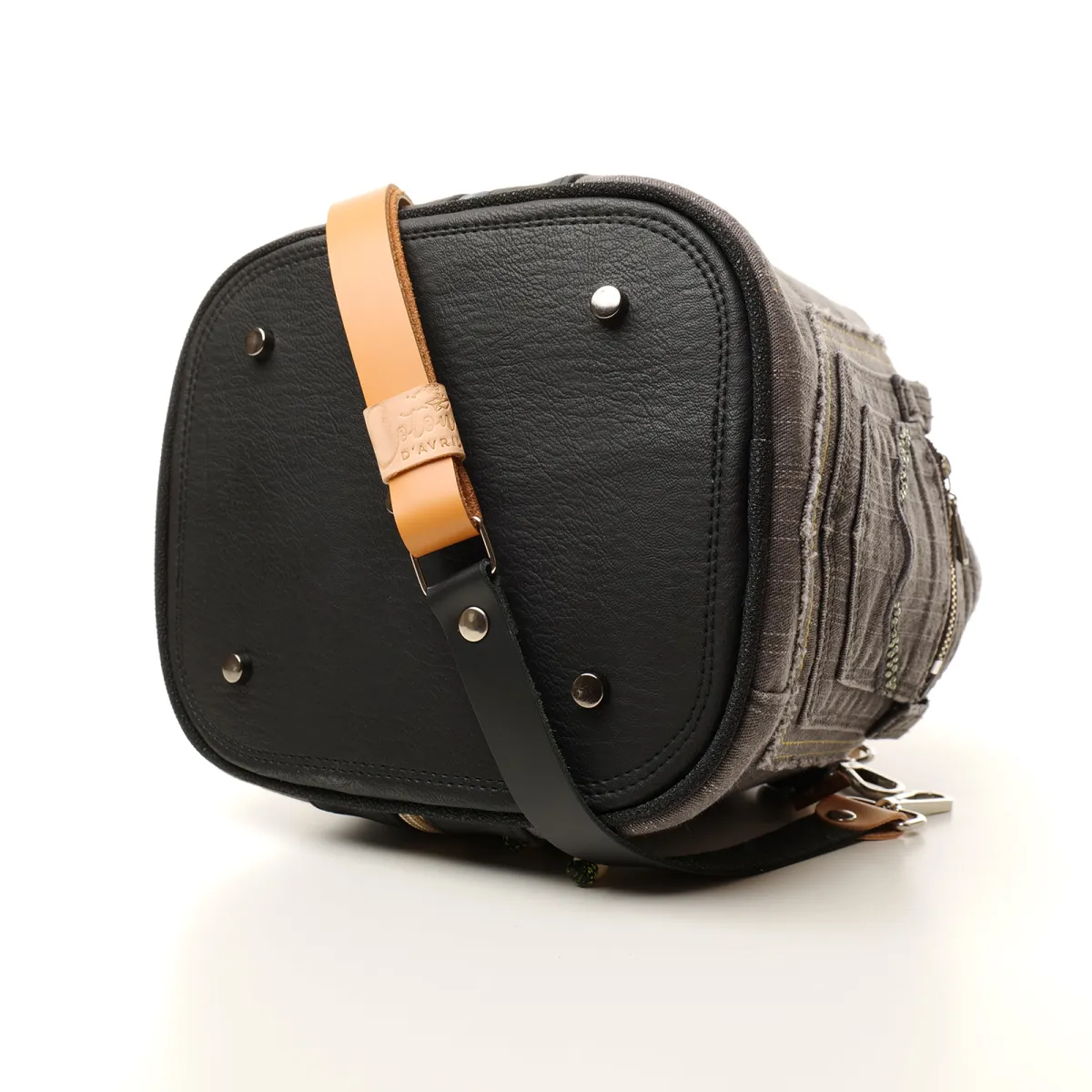 Sac seau Coton d'Avril ANGELE Carbone EDITON NORD