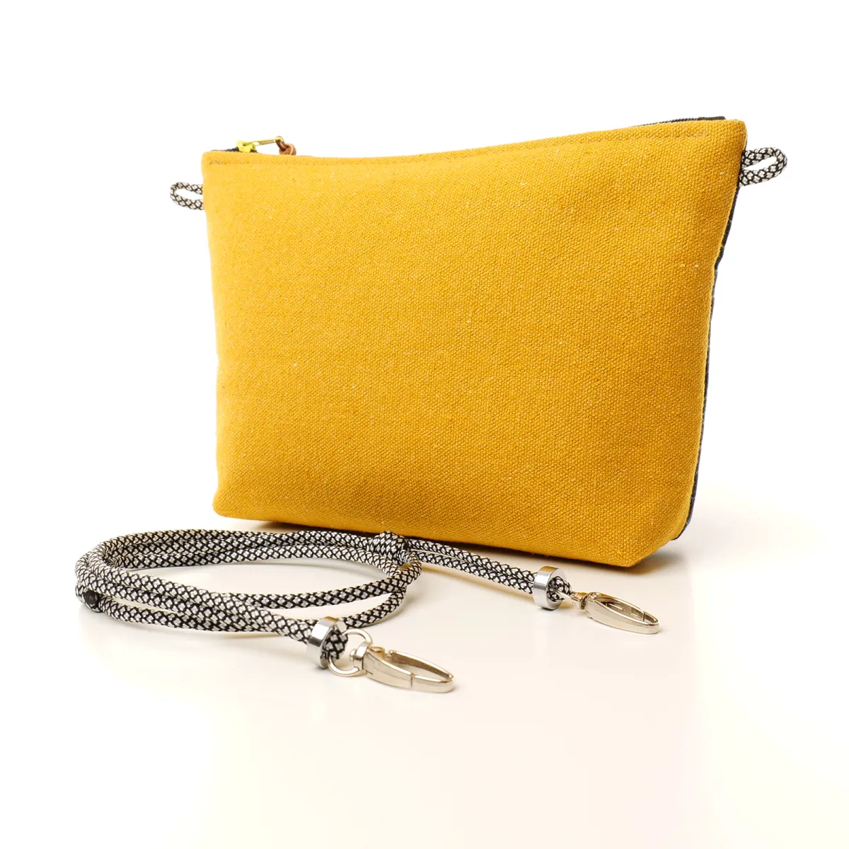 Mini sac Pochette Coton d'Avril Jano Ocre