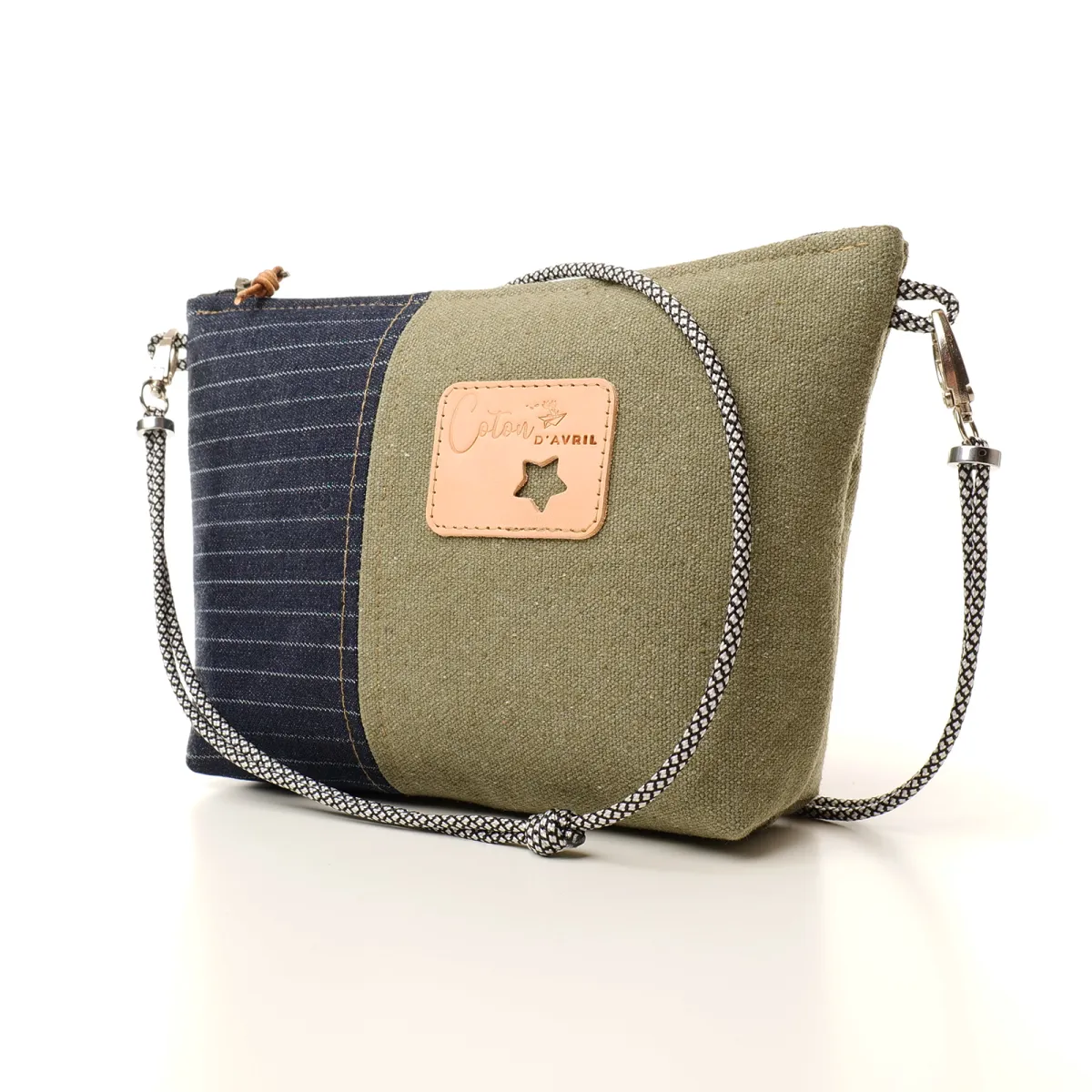 Mini sac Pochette Coton d'Avril Jano Chamois