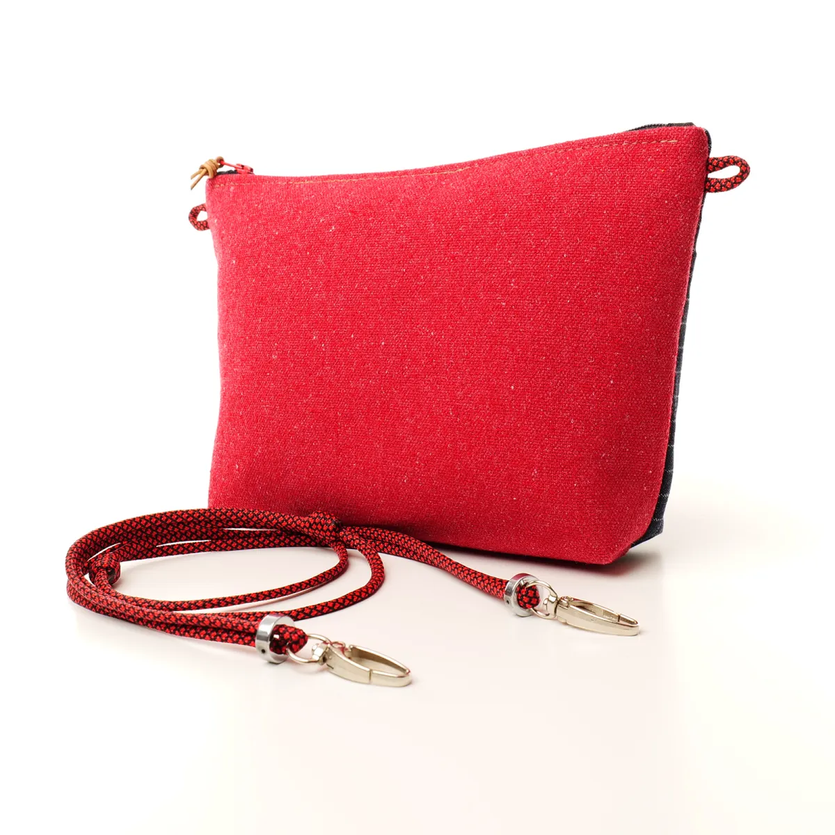 Mini sac Pochette Coton d'Avril Jano Rubis