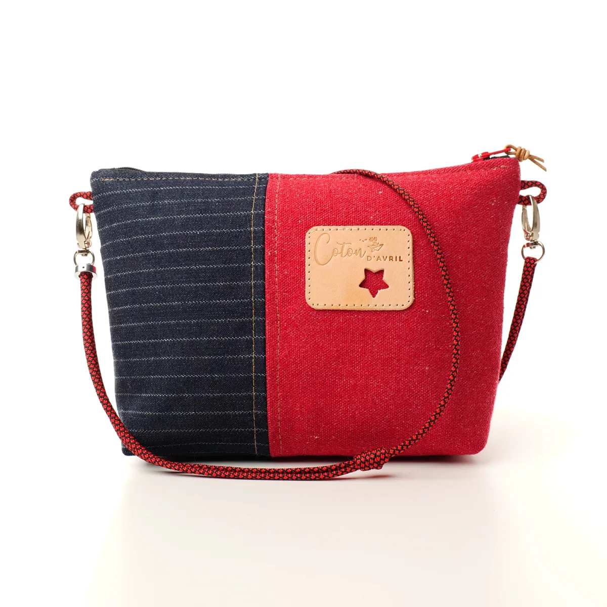 Mini sac Pochette Coton d'Avril Jano Rubis
