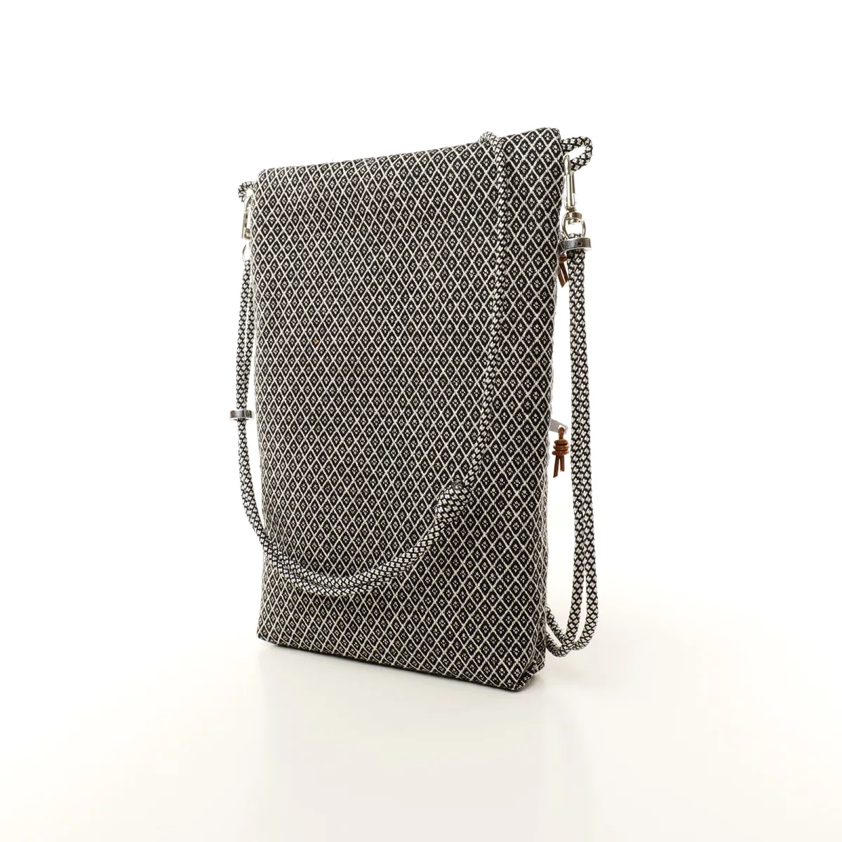 Mini sac Coton d'Avril Alix Fusain