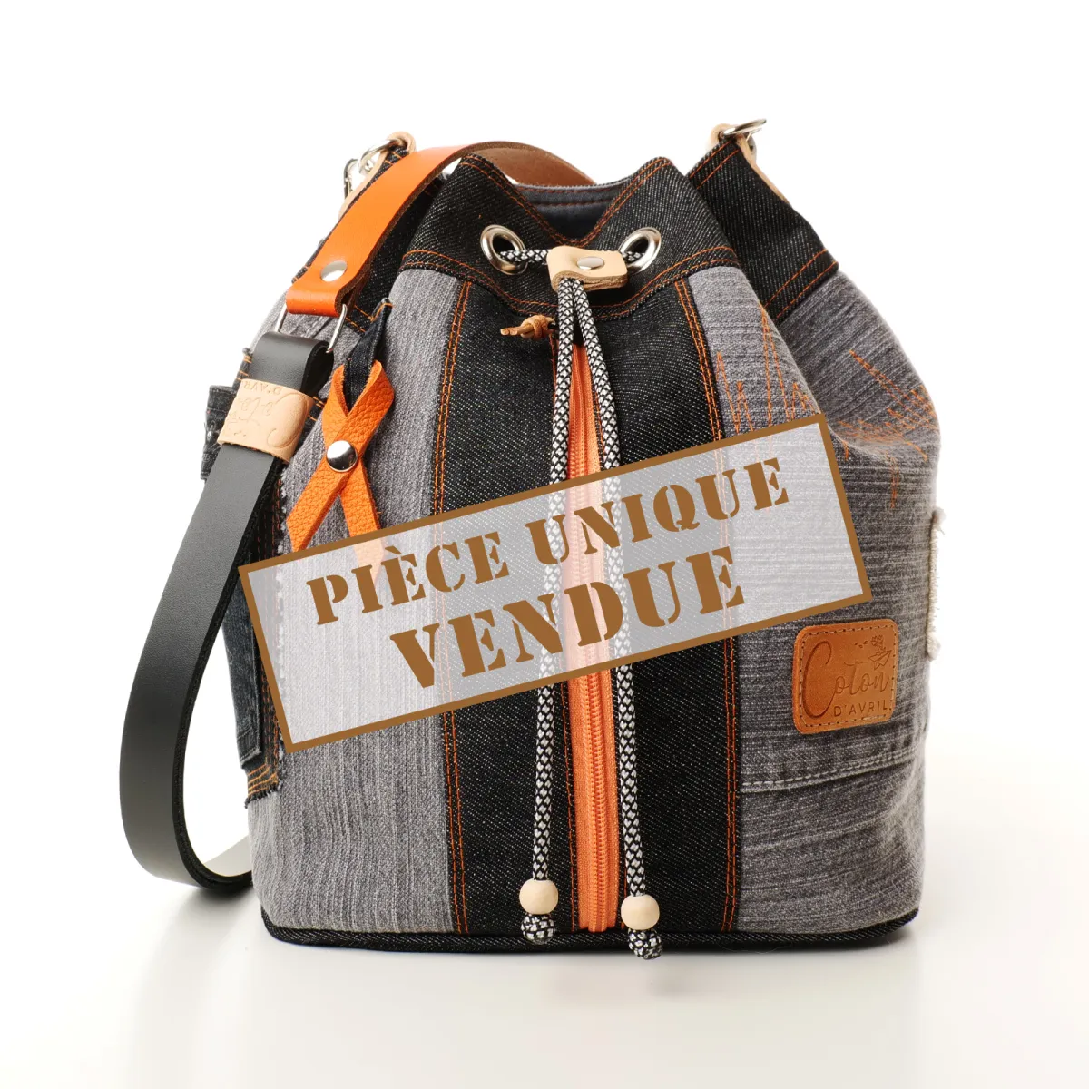 Sac seau Coton d'Avril ANGELE EDITION Est