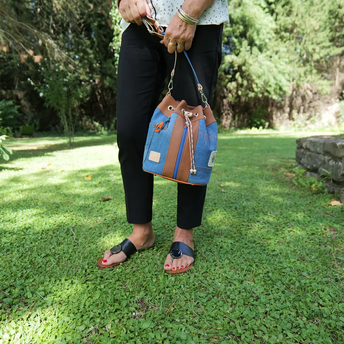 Sac seau Coton d'Avril Jean OUEST EDITION