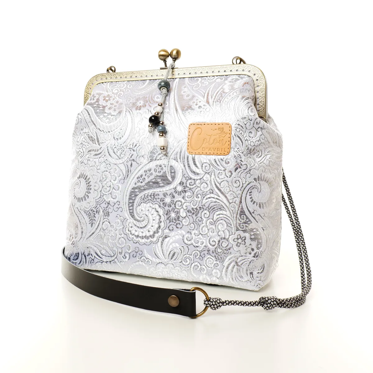 Mini sac Coton d'Avril Mélodie Cachemire
