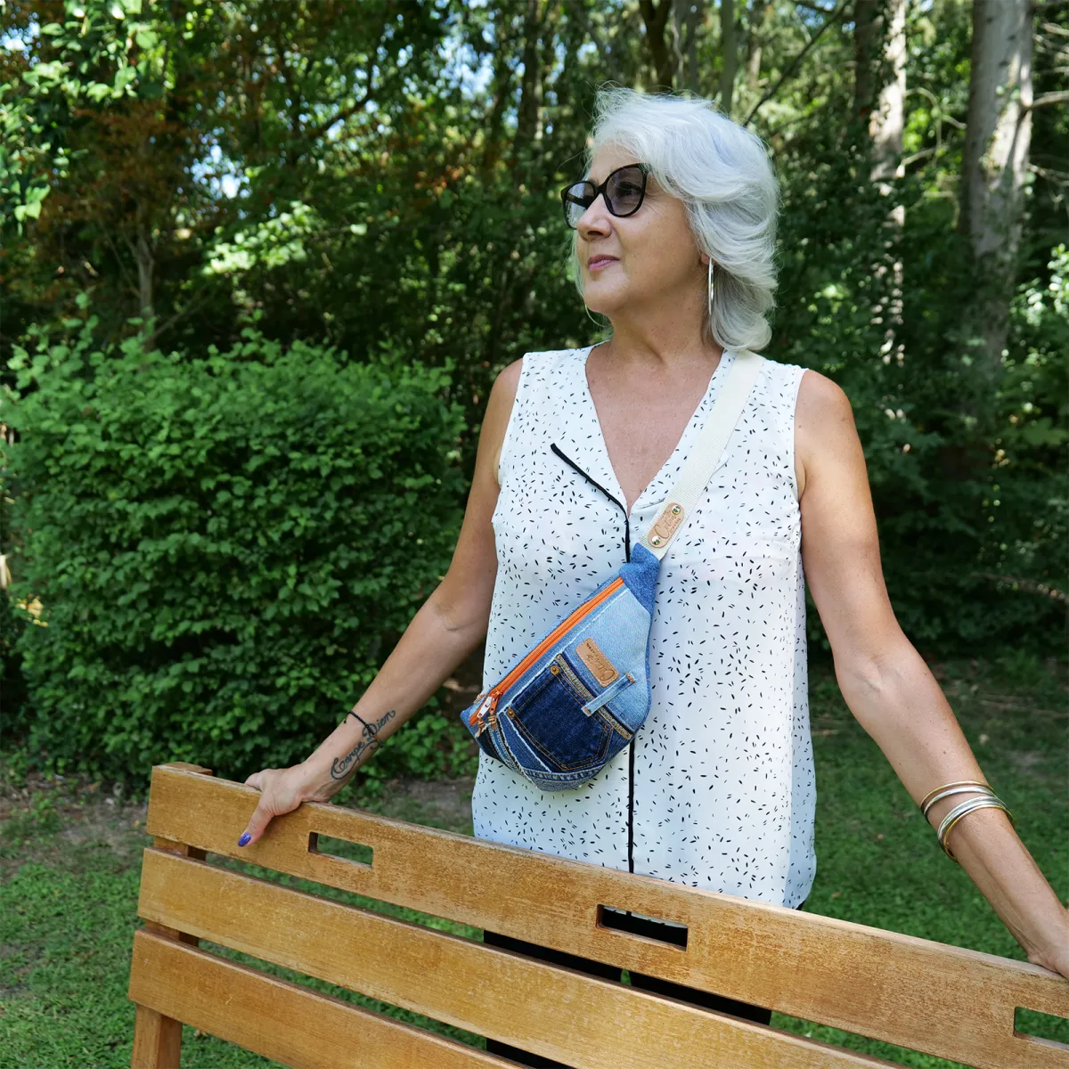 Sac banane Coton d'Avril Melisse Jean EDITION