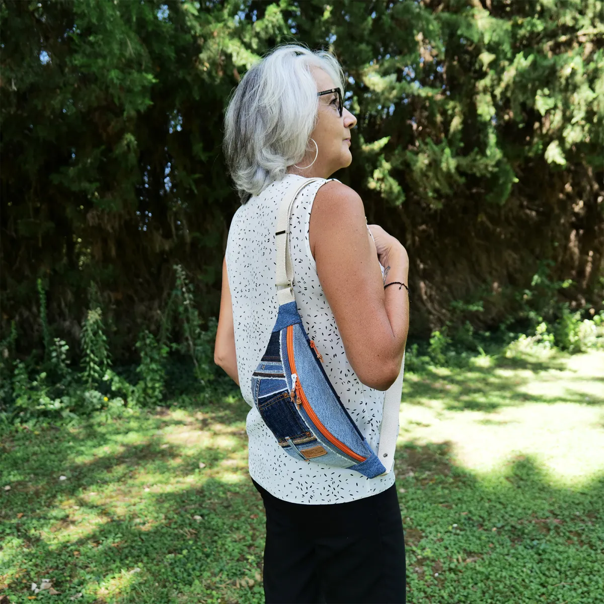 Sac banane Coton d'Avril Melisse Jean EDITION