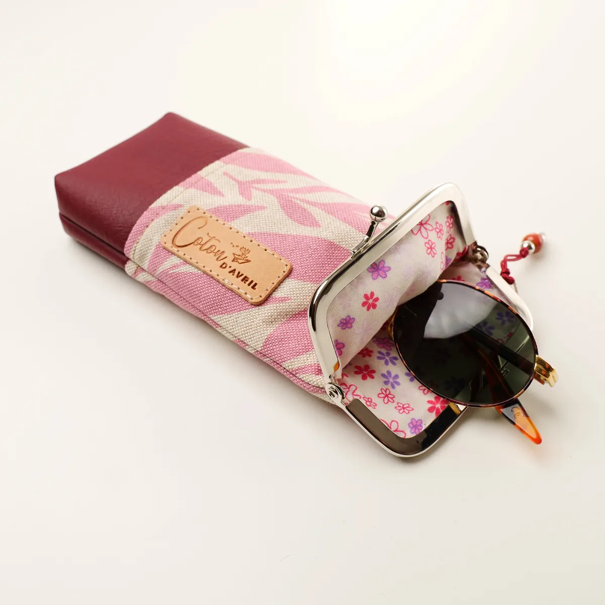 Etui à lunettes Coton d'Avril Feuilles