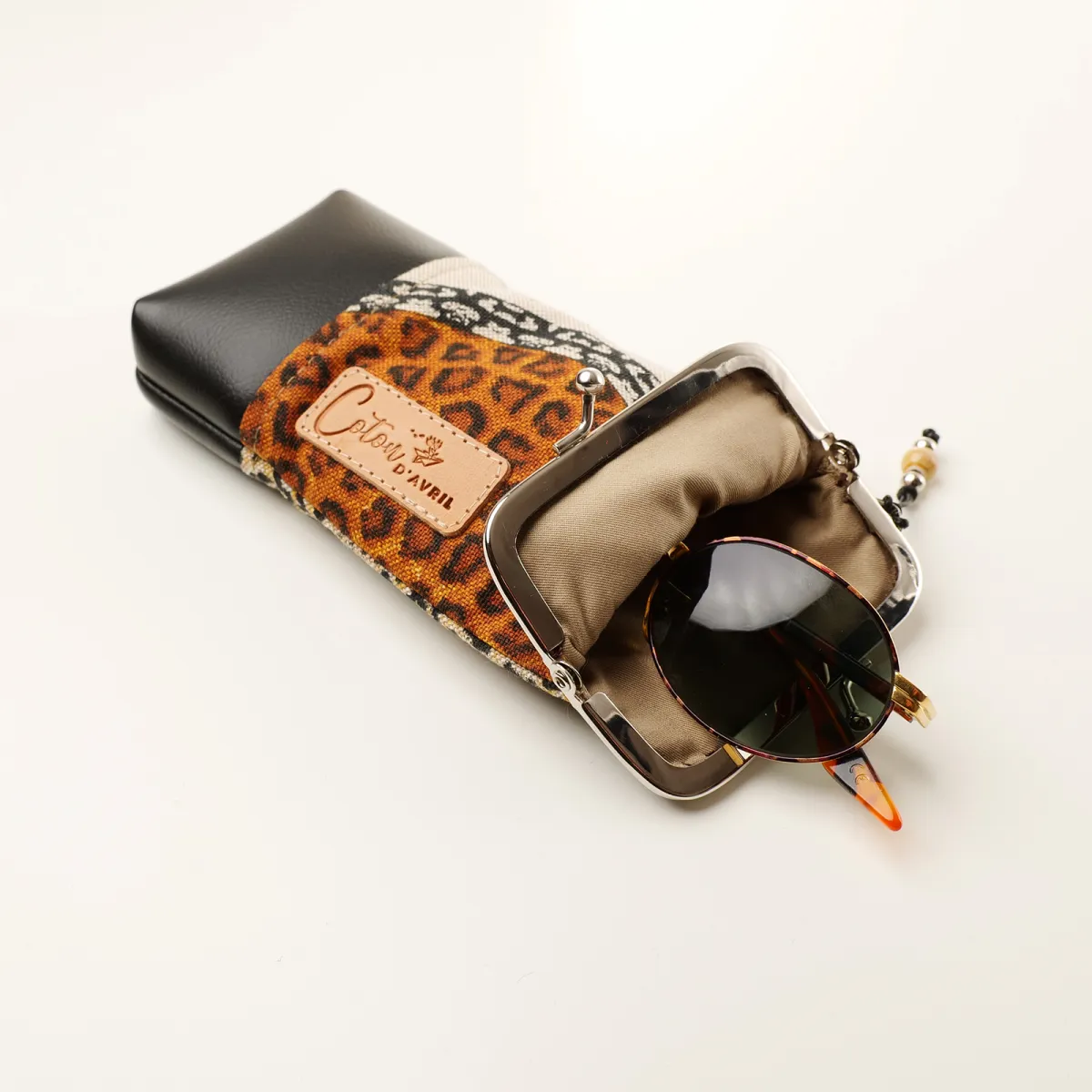 Etui à lunettes Coton d'Avril Savane