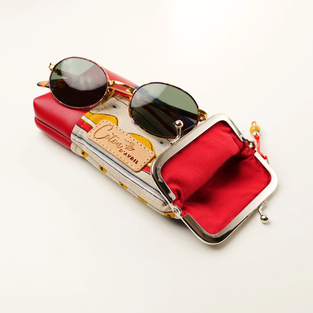 Etui à lunettes Coton d'Avril Vagues
