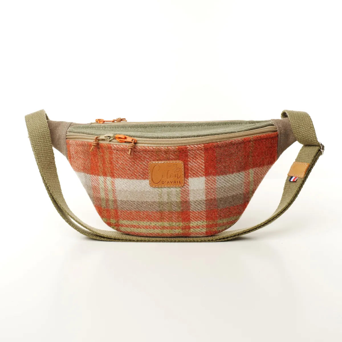 Sac Banane Coton d'Avril Melisse Mandarine
