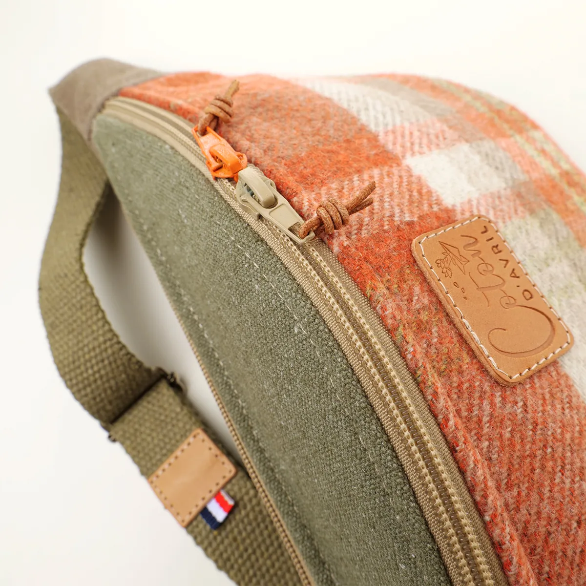 Sac Banane Coton d'Avril Melisse Mandarine