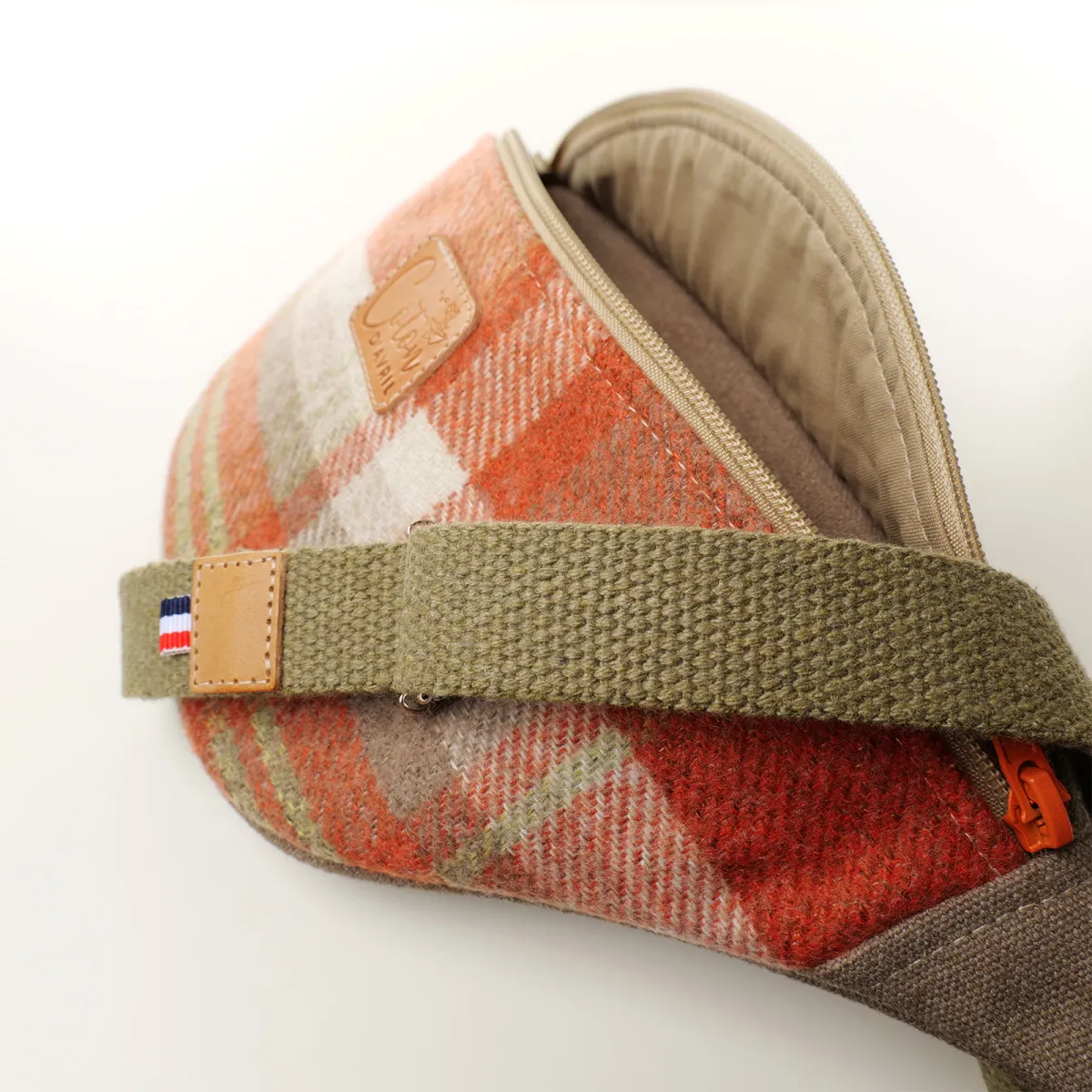 Sac Banane Coton d'Avril Melisse Mandarine