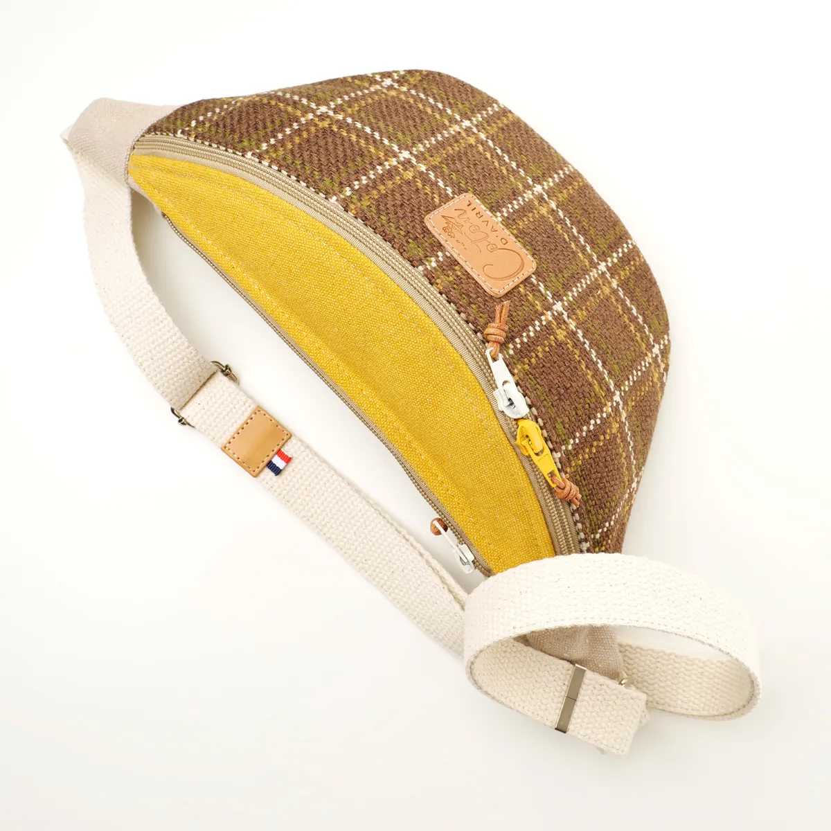 Sac Banane Coton d'Avril Melisse Cappuccino