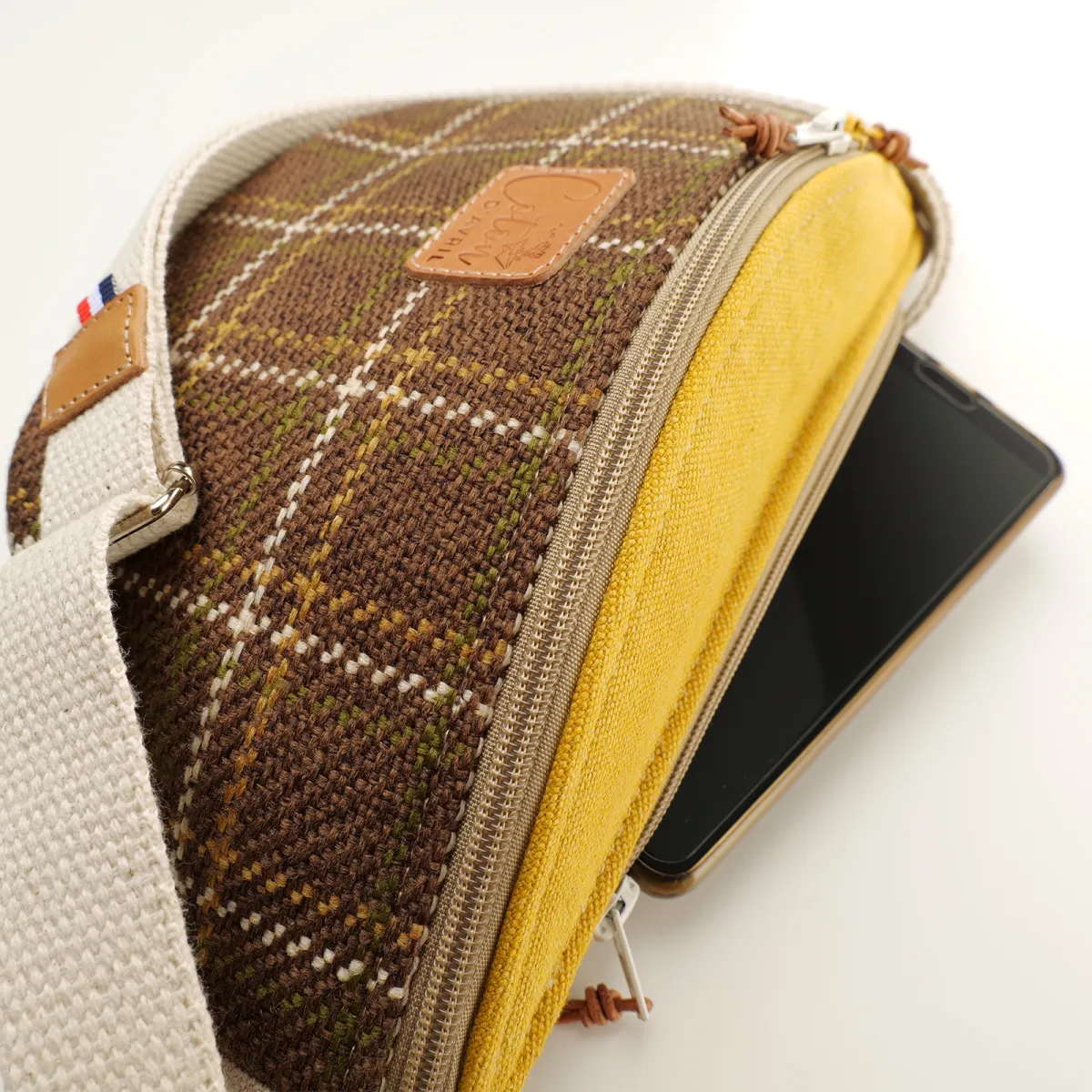 Sac Banane Coton d'Avril Melisse Cappuccino