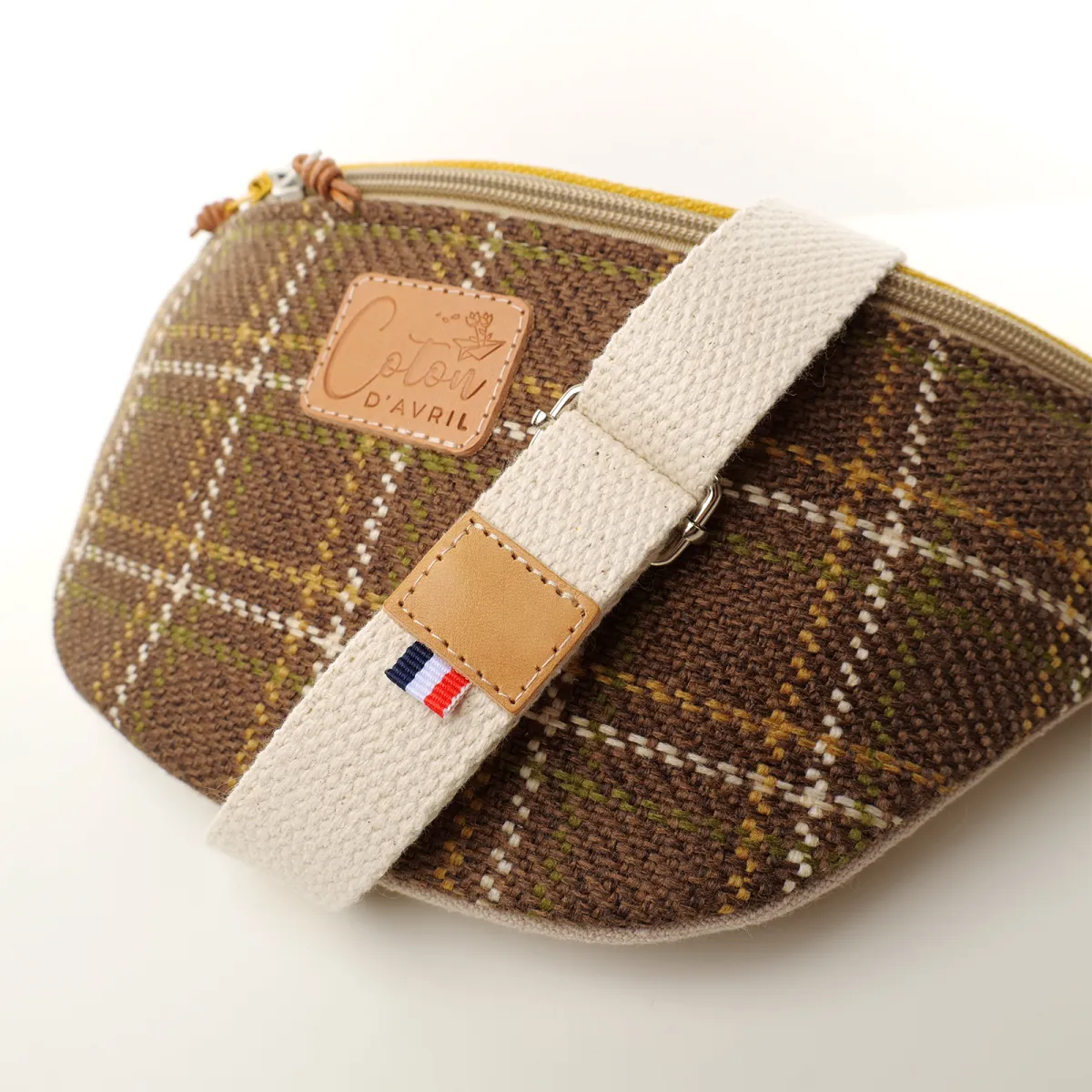 Sac Banane Coton d'Avril Melisse Cappuccino