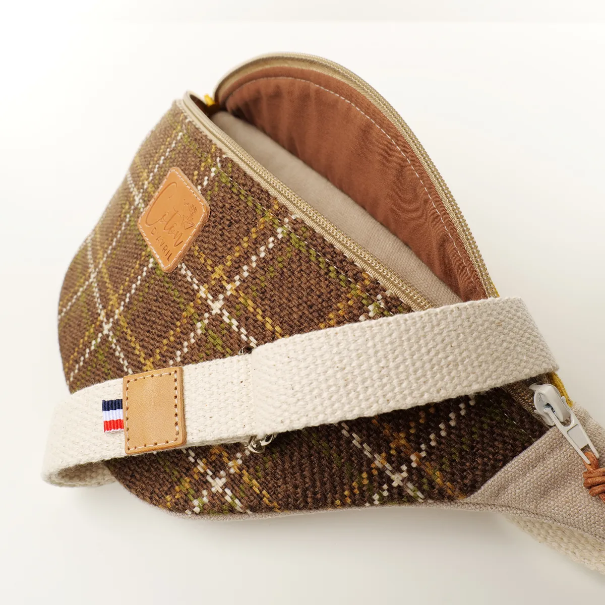 Sac Banane Coton d'Avril Melisse Cappuccino