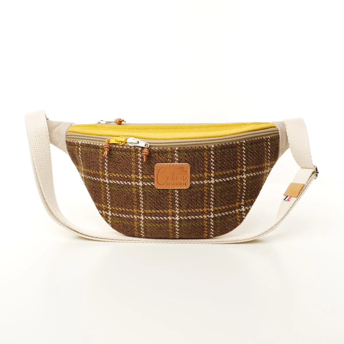 Sac Banane Coton d'Avril Melisse Cappuccino