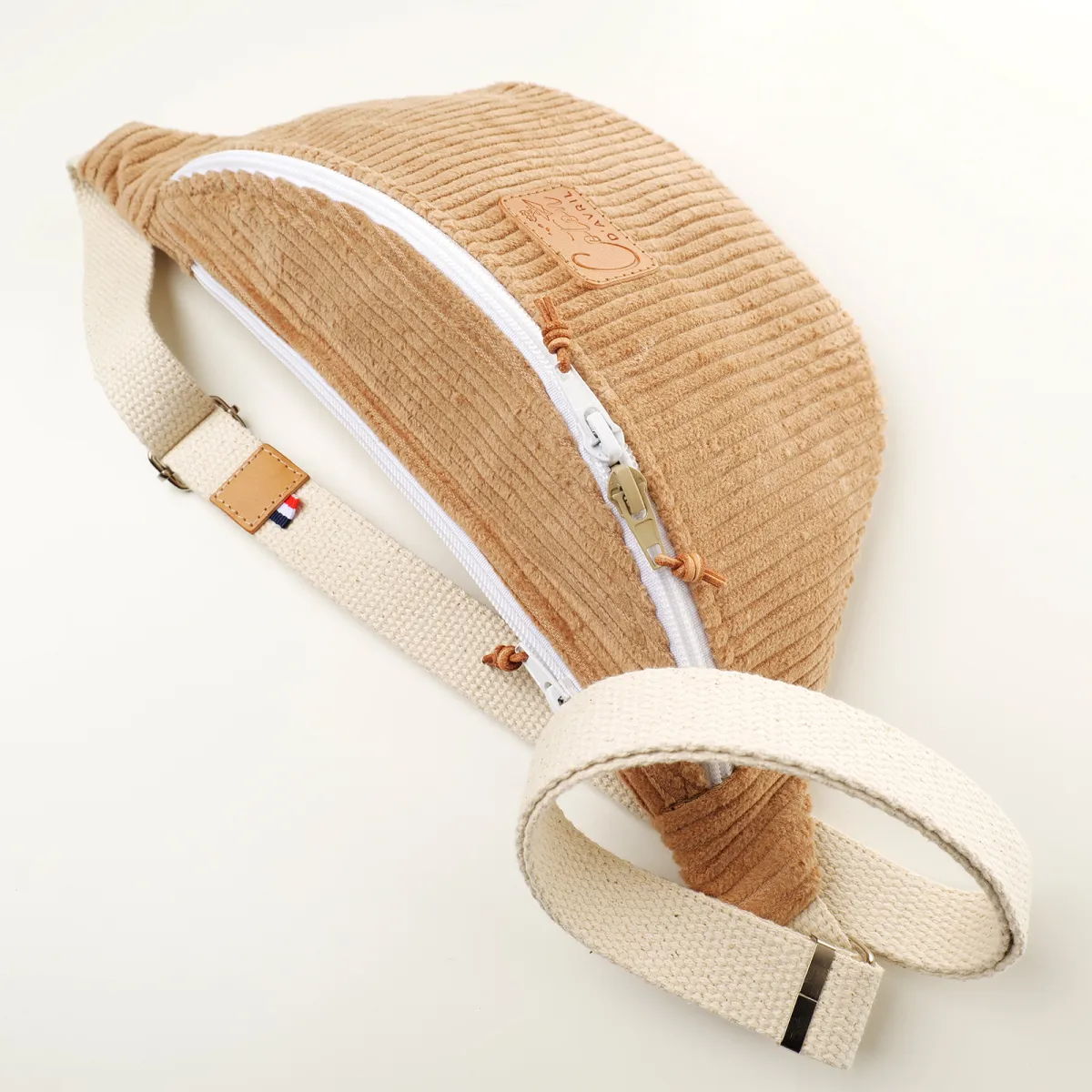 Sac banane Coton d'Avril MELISSE camel