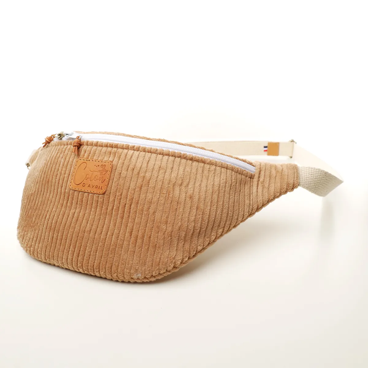 Sac banane Coton d'Avril MELISSE camel