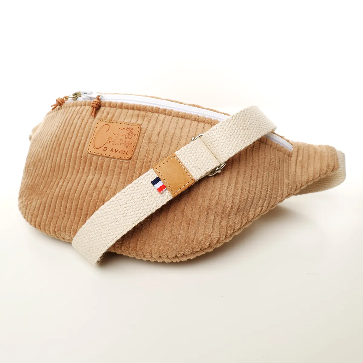 Sac banane Coton d'Avril MELISSE camel