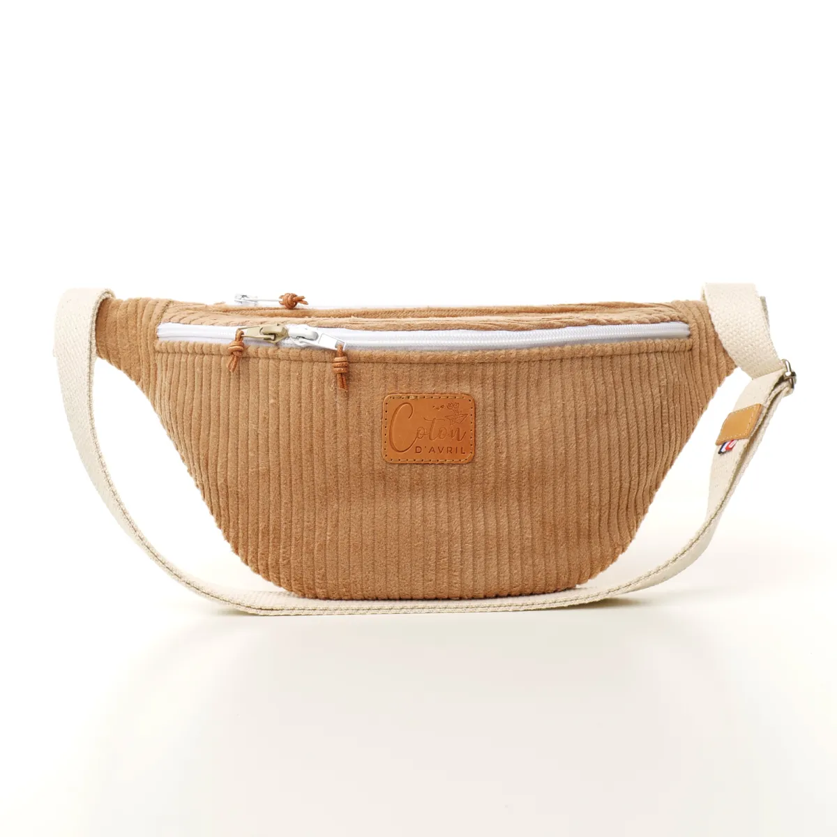 Sac banane Coton d'Avril MELISSE camel