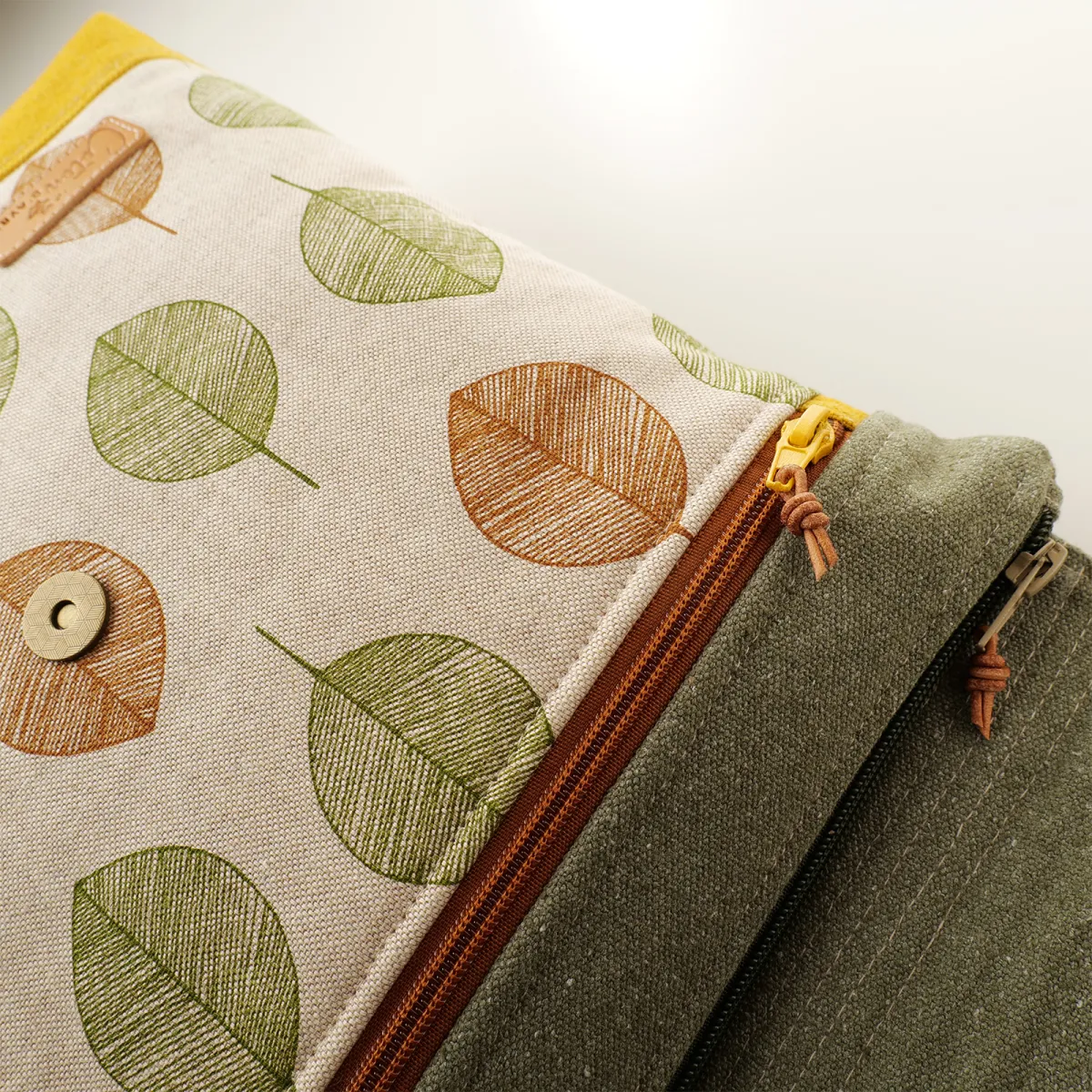 Sac à dos Coton d'Avril ALIS Feuilles