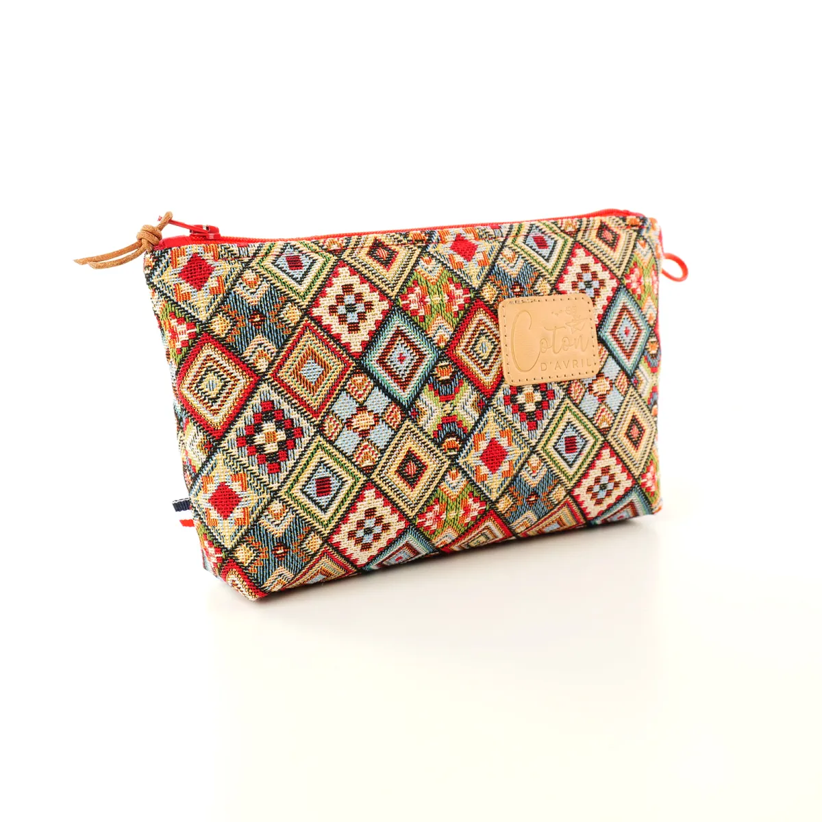 trousse maquillage Coton d'Avril Mosaique