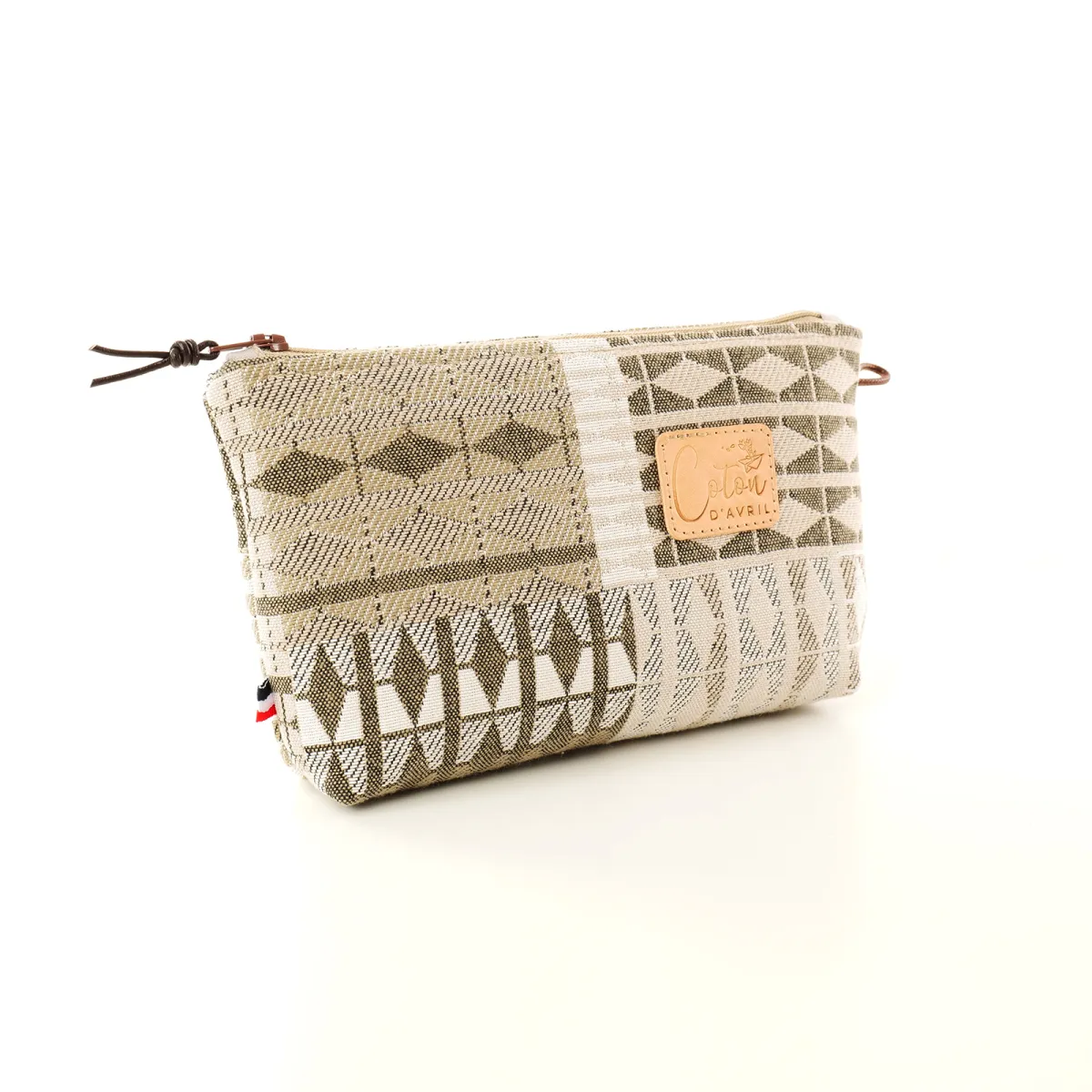 Trousse maquillage Coton d'Avril Cafe