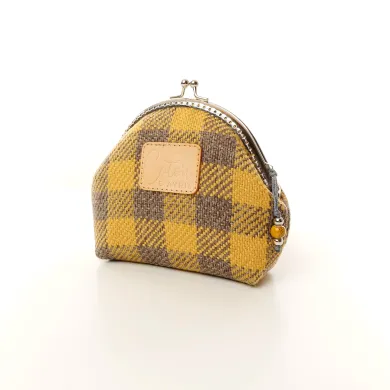 Ensemble pochette trousse étui à lunettes Coton d'Avril Ambre