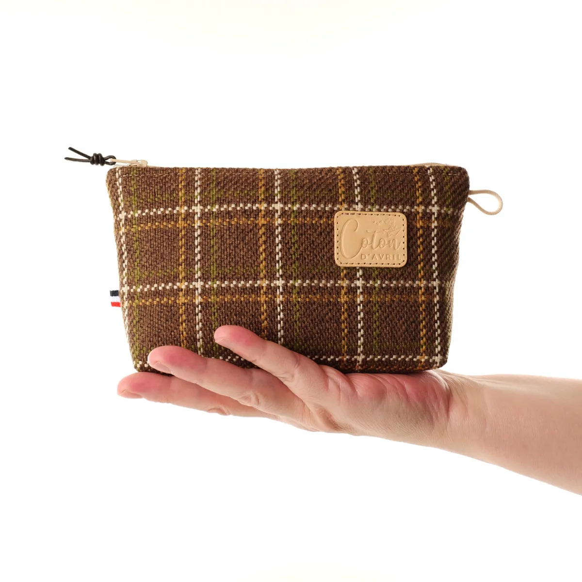 Trousse maquillage Coton d'Avril Cappuccino