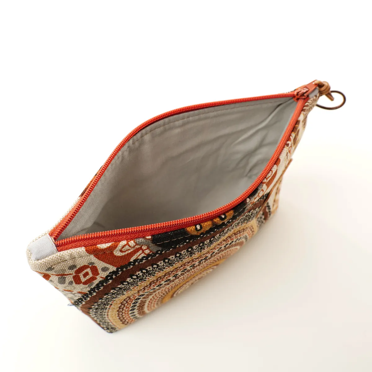 Trousse maquillage Coton d'Avril Mandala marron