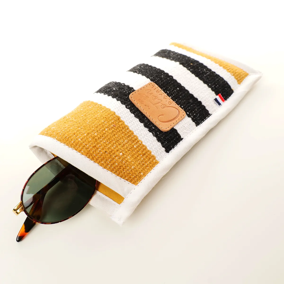 Etui à lunettes Coton d'Avril Marin