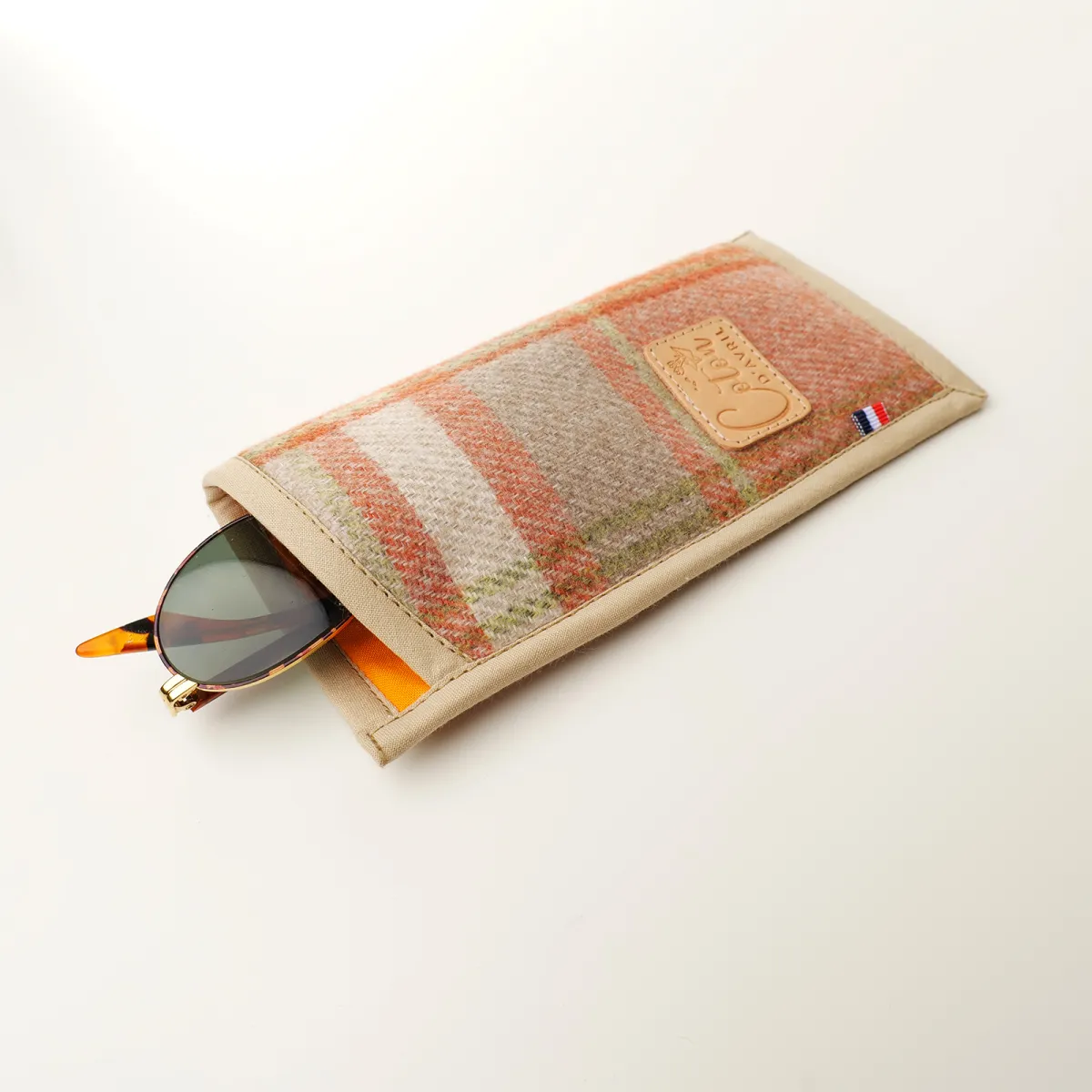 Etui à lunettes Coton d'Avril Mandarine