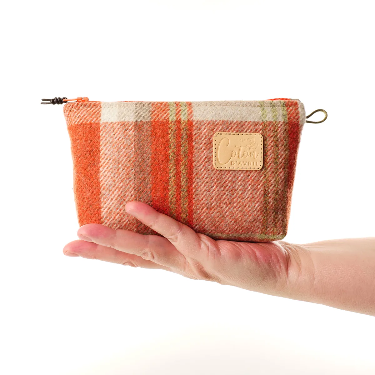 Trousse Coton d'Avril Mandarine
