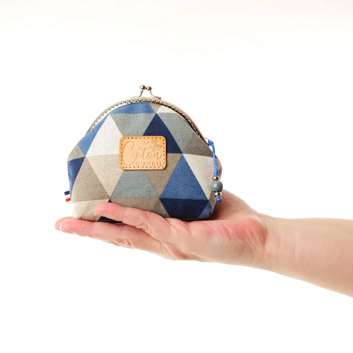 Pochette Coton d'Avril Triangles