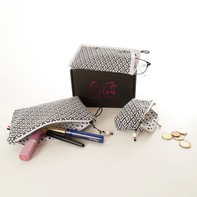 Ensemble 3 Pochettes Eventails