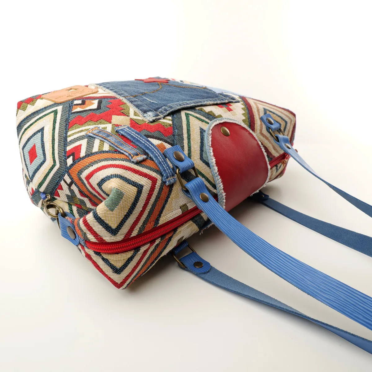 Sac à main Coton d'Avril D20 Mosaïque