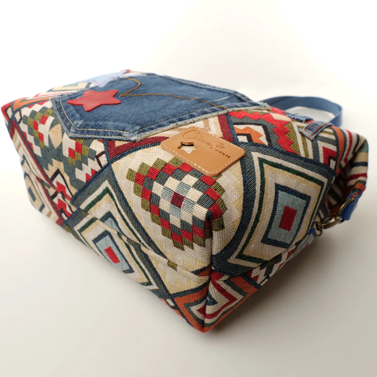 Sac à main Coton d'Avril D20 Mosaïque